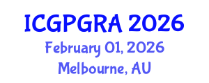 International Conference on Gender Psychology and Gender-Role Attitudes (ICGPGRA) February 01, 2026 - Melbourne, Australia