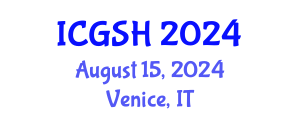 International Conference on Gender, Sex and Healthcare (ICGSH) August 15, 2024 - Venice, Italy