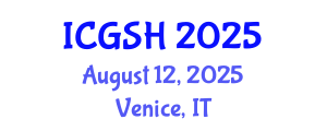 International Conference on Gender, Sex and Healthcare (ICGSH) August 12, 2025 - Venice, Italy