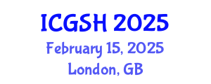 International Conference on Gender, Sex and Healthcare (ICGSH) February 15, 2025 - London, United Kingdom