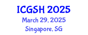 International Conference on Gender, Sex and Healthcare (ICGSH) March 29, 2025 - Singapore, Singapore