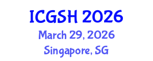 International Conference on Gender, Sex and Healthcare (ICGSH) March 29, 2026 - Singapore, Singapore