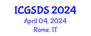 International Conference on Gender, Sexuality and Diversity Studies (ICGSDS) April 04, 2024 - Rome, Italy