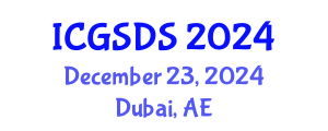 International Conference on Gender, Sexuality and Diversity Studies (ICGSDS) December 23, 2024 - Dubai, United Arab Emirates