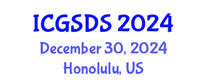 International Conference on Gender, Sexuality and Diversity Studies (ICGSDS) December 30, 2024 - Honolulu, United States