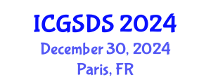 International Conference on Gender, Sexuality and Diversity Studies (ICGSDS) December 30, 2024 - Paris, France