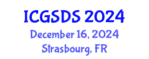 International Conference on Gender, Sexuality and Diversity Studies (ICGSDS) December 16, 2024 - Strasbourg, France