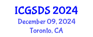 International Conference on Gender, Sexuality and Diversity Studies (ICGSDS) December 09, 2024 - Toronto, Canada
