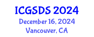 International Conference on Gender, Sexuality and Diversity Studies (ICGSDS) December 16, 2024 - Vancouver, Canada