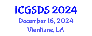 International Conference on Gender, Sexuality and Diversity Studies (ICGSDS) December 16, 2024 - Vientiane, Laos