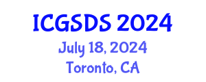 International Conference on Gender, Sexuality and Diversity Studies (ICGSDS) July 18, 2024 - Toronto, Canada