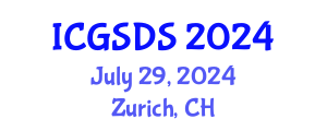 International Conference on Gender, Sexuality and Diversity Studies (ICGSDS) July 29, 2024 - Zurich, Switzerland