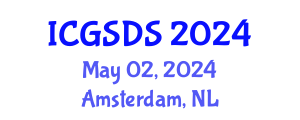 International Conference on Gender, Sexuality and Diversity Studies (ICGSDS) May 02, 2024 - Amsterdam, Netherlands