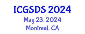 International Conference on Gender, Sexuality and Diversity Studies (ICGSDS) May 23, 2024 - Montreal, Canada