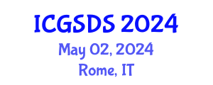International Conference on Gender, Sexuality and Diversity Studies (ICGSDS) May 02, 2024 - Rome, Italy