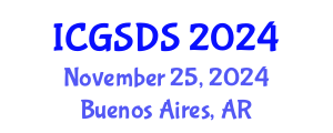International Conference on Gender, Sexuality and Diversity Studies (ICGSDS) November 25, 2024 - Buenos Aires, Argentina