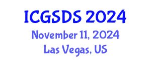 International Conference on Gender, Sexuality and Diversity Studies (ICGSDS) November 11, 2024 - Las Vegas, United States