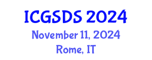 International Conference on Gender, Sexuality and Diversity Studies (ICGSDS) November 11, 2024 - Rome, Italy