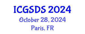 International Conference on Gender, Sexuality and Diversity Studies (ICGSDS) October 28, 2024 - Paris, France