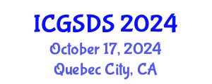 International Conference on Gender, Sexuality and Diversity Studies (ICGSDS) October 17, 2024 - Quebec City, Canada