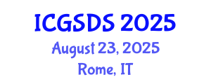 International Conference on Gender, Sexuality and Diversity Studies (ICGSDS) August 23, 2025 - Rome, Italy