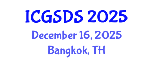 International Conference on Gender, Sexuality and Diversity Studies (ICGSDS) December 16, 2025 - Bangkok, Thailand