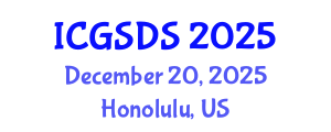 International Conference on Gender, Sexuality and Diversity Studies (ICGSDS) December 20, 2025 - Honolulu, United States