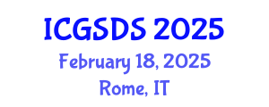 International Conference on Gender, Sexuality and Diversity Studies (ICGSDS) February 18, 2025 - Rome, Italy