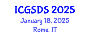 International Conference on Gender, Sexuality and Diversity Studies (ICGSDS) January 18, 2025 - Rome, Italy