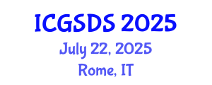 International Conference on Gender, Sexuality and Diversity Studies (ICGSDS) July 22, 2025 - Rome, Italy