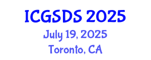 International Conference on Gender, Sexuality and Diversity Studies (ICGSDS) July 19, 2025 - Toronto, Canada