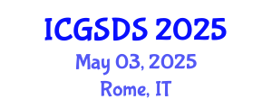 International Conference on Gender, Sexuality and Diversity Studies (ICGSDS) May 03, 2025 - Rome, Italy