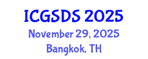 International Conference on Gender, Sexuality and Diversity Studies (ICGSDS) November 29, 2025 - Bangkok, Thailand