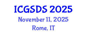International Conference on Gender, Sexuality and Diversity Studies (ICGSDS) November 11, 2025 - Rome, Italy