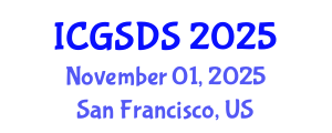 International Conference on Gender, Sexuality and Diversity Studies (ICGSDS) November 01, 2025 - San Francisco, United States