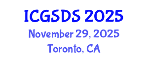 International Conference on Gender, Sexuality and Diversity Studies (ICGSDS) November 29, 2025 - Toronto, Canada