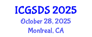 International Conference on Gender, Sexuality and Diversity Studies (ICGSDS) October 28, 2025 - Montreal, Canada