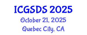 International Conference on Gender, Sexuality and Diversity Studies (ICGSDS) October 21, 2025 - Quebec City, Canada