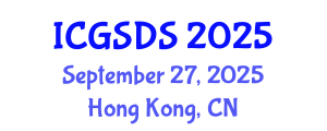 International Conference on Gender, Sexuality and Diversity Studies (ICGSDS) September 27, 2025 - Hong Kong, China