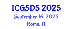 International Conference on Gender, Sexuality and Diversity Studies (ICGSDS) September 16, 2025 - Rome, Italy
