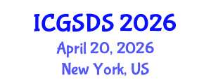 International Conference on Gender, Sexuality and Diversity Studies (ICGSDS) April 20, 2026 - New York, United States International Conference on Gender, Sexuality and Diversity Studies (ICGSDS) April 20, 2026 - New York, United States