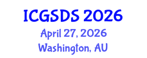 International Conference on Gender, Sexuality and Diversity Studies (ICGSDS) April 27, 2026 - Washington, Australia International Conference on Gender, Sexuality and Diversity Studies (ICGSDS) April 27, 2026 - Washington, Australia