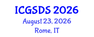 International Conference on Gender, Sexuality and Diversity Studies (ICGSDS) August 23, 2026 - Rome, Italy International Conference on Gender, Sexuality and Diversity Studies (ICGSDS) August 23, 2026 - Rome, Italy