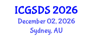 International Conference on Gender, Sexuality and Diversity Studies (ICGSDS) December 02, 2026 - Sydney, Australia International Conference on Gender, Sexuality and Diversity Studies (ICGSDS) December 02, 2026 - Sydney, Australia