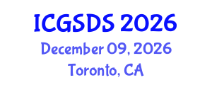 International Conference on Gender, Sexuality and Diversity Studies (ICGSDS) December 09, 2026 - Toronto, Canada International Conference on Gender, Sexuality and Diversity Studies (ICGSDS) December 09, 2026 - Toronto, Canada