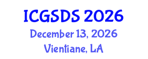 International Conference on Gender, Sexuality and Diversity Studies (ICGSDS) December 13, 2026 - Vientiane, Laos International Conference on Gender, Sexuality and Diversity Studies (ICGSDS) December 13, 2026 - Vientiane, Laos