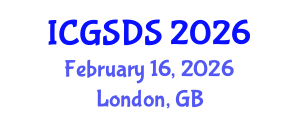 International Conference on Gender, Sexuality and Diversity Studies (ICGSDS) February 16, 2026 - London, United Kingdom International Conference on Gender, Sexuality and Diversity Studies (ICGSDS) February 16, 2026 - London, United Kingdom