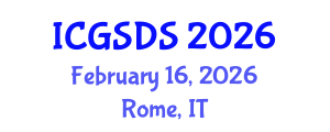 International Conference on Gender, Sexuality and Diversity Studies (ICGSDS) February 16, 2026 - Rome, Italy