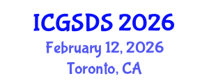 International Conference on Gender, Sexuality and Diversity Studies (ICGSDS) February 12, 2026 - Toronto, Canada International Conference on Gender, Sexuality and Diversity Studies (ICGSDS) February 12, 2026 - Toronto, Canada