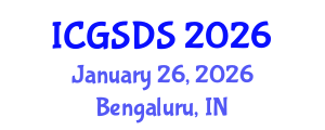 International Conference on Gender, Sexuality and Diversity Studies (ICGSDS) January 26, 2026 - Bengaluru, India International Conference on Gender, Sexuality and Diversity Studies (ICGSDS) January 26, 2026 - Bengaluru, India